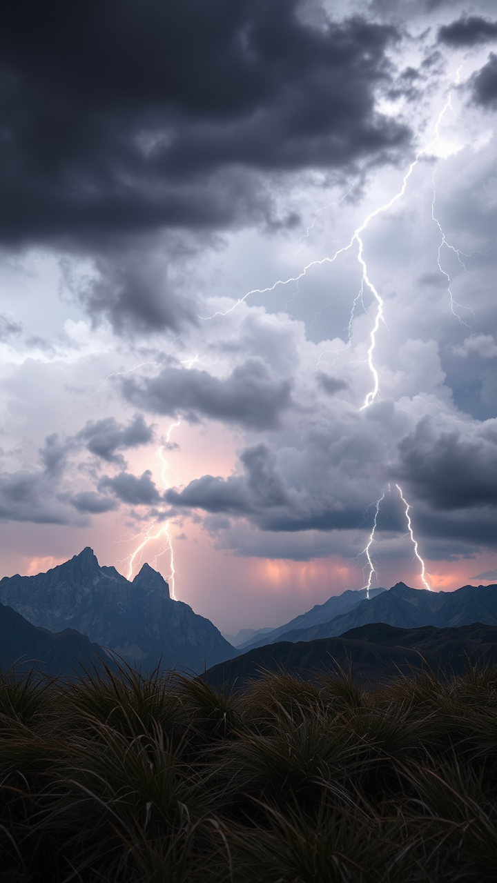 Thunderstorm Majesty: Nature's Fury